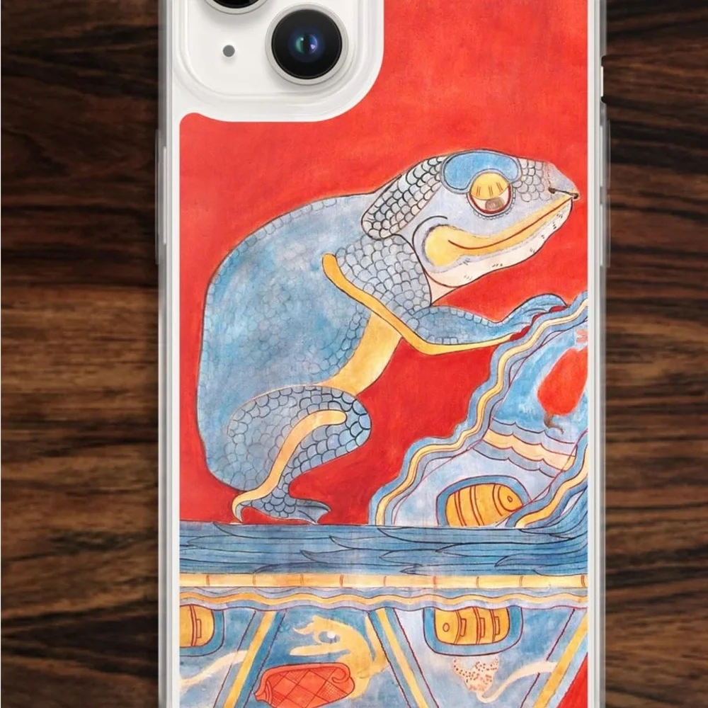 iPhone 16 Pro Max case Mexican Anthropological Museum art.
